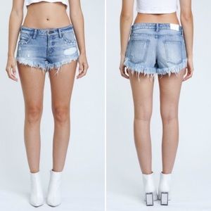 Pistola Gigi Cutoff Jean Shorts Size 27
